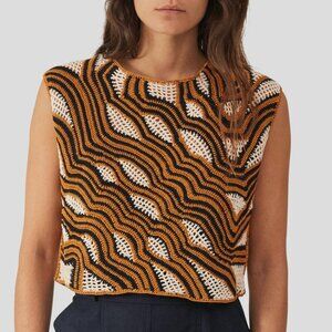 Rachel Comey Urchin Top - Tiger Multi Crochet
